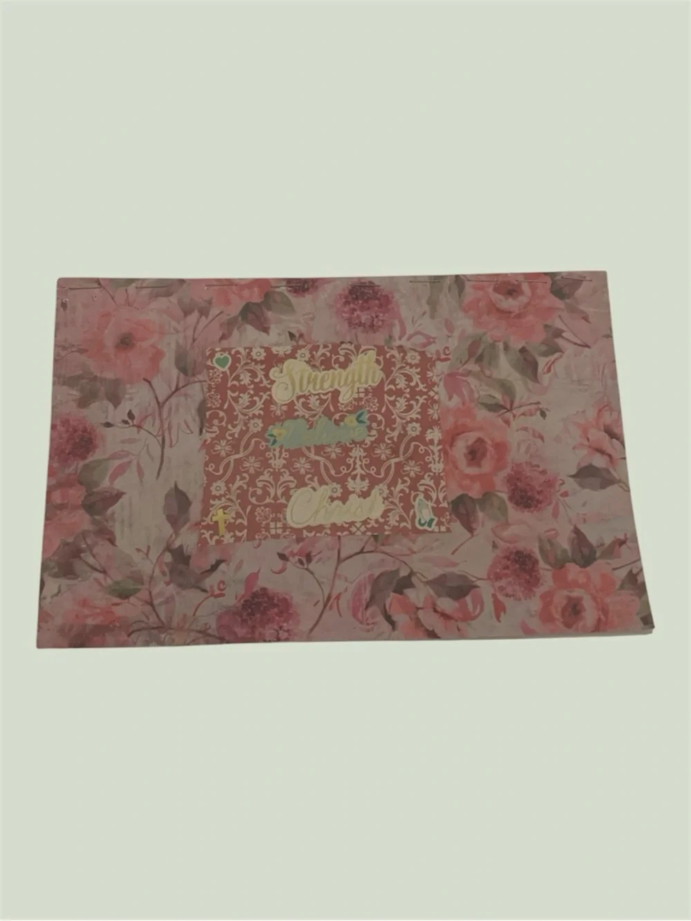 Handmade Floral Journal Pack • Faith & Friendship Gift Notebook Set 6 Packs